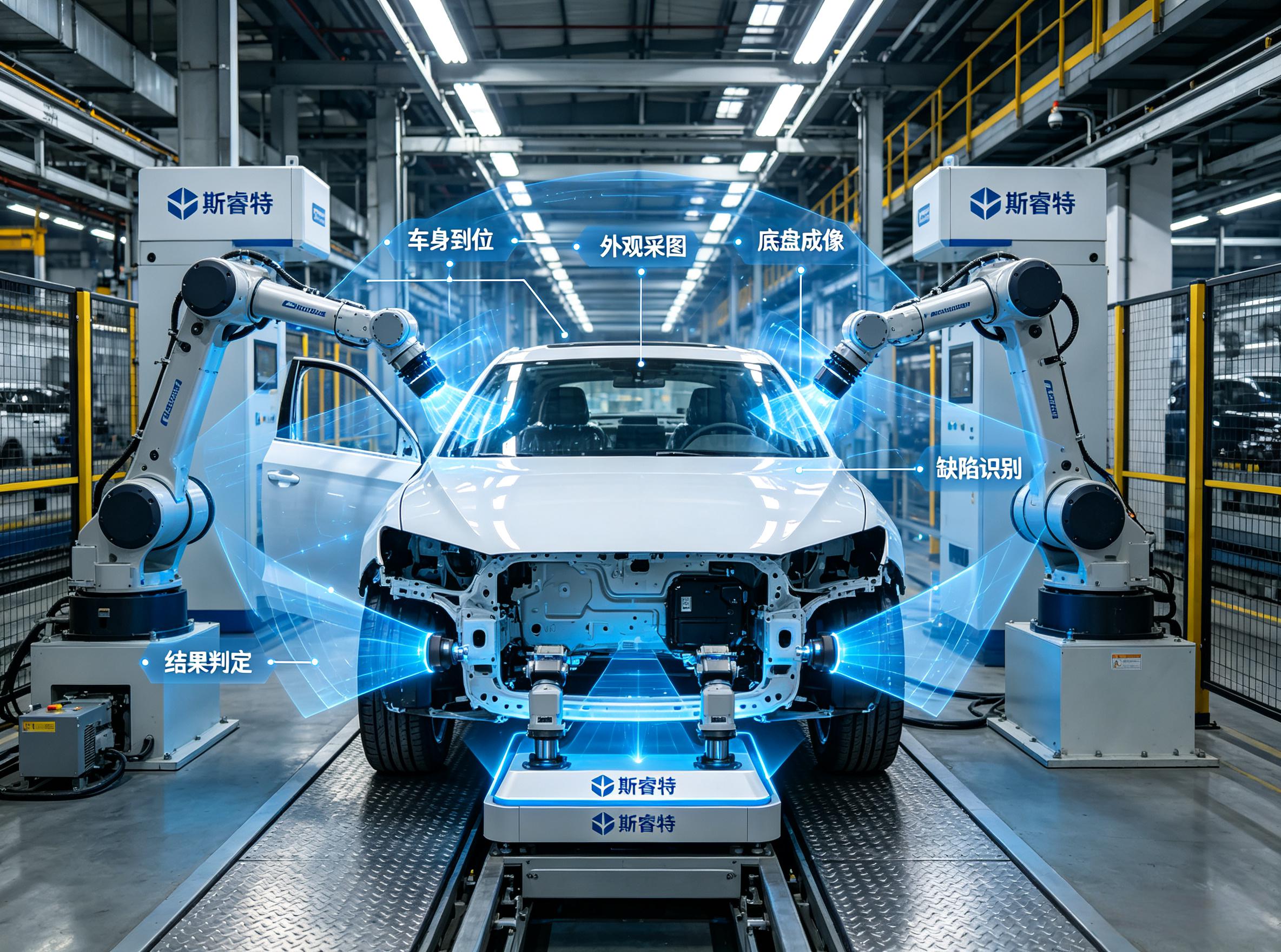 某品牌汽车车产线外观与底盘 AI 视觉式样检测案例