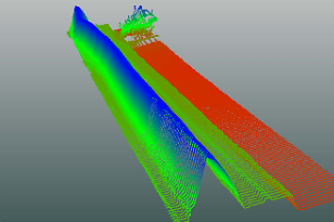 3D双激光点云效果