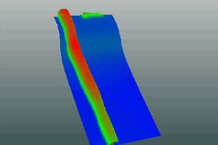 3D四激光点云效果